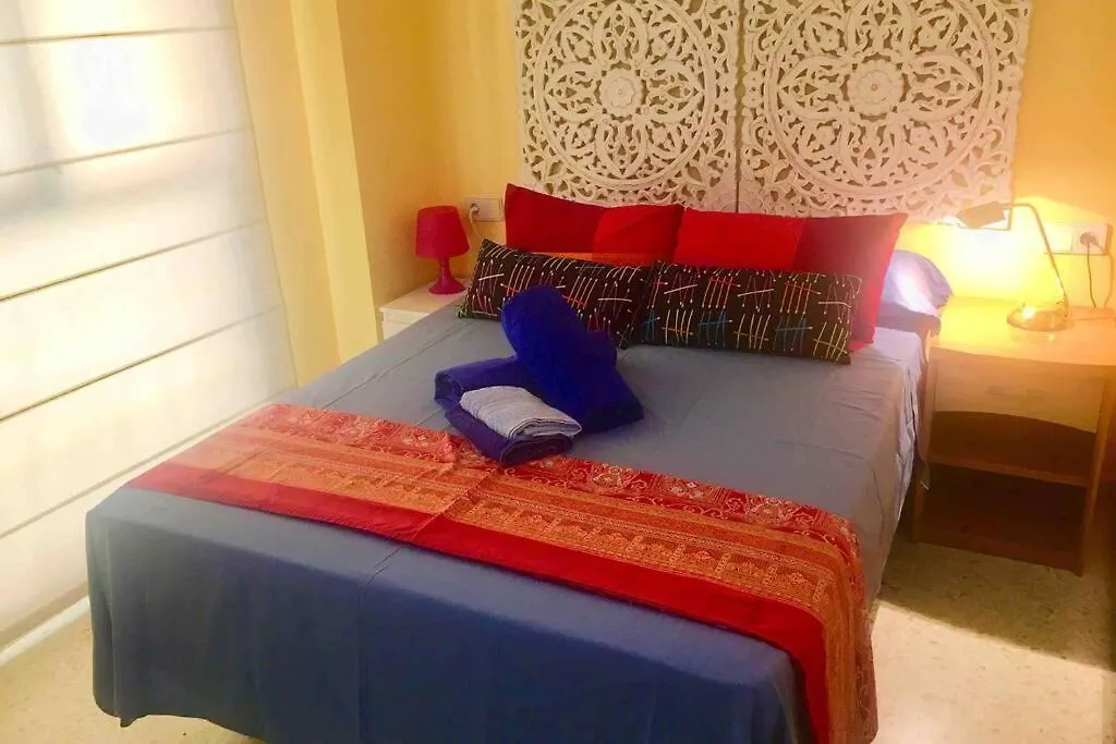 Confortable-tranquilo apartamento junto al centro Málaga 0*,